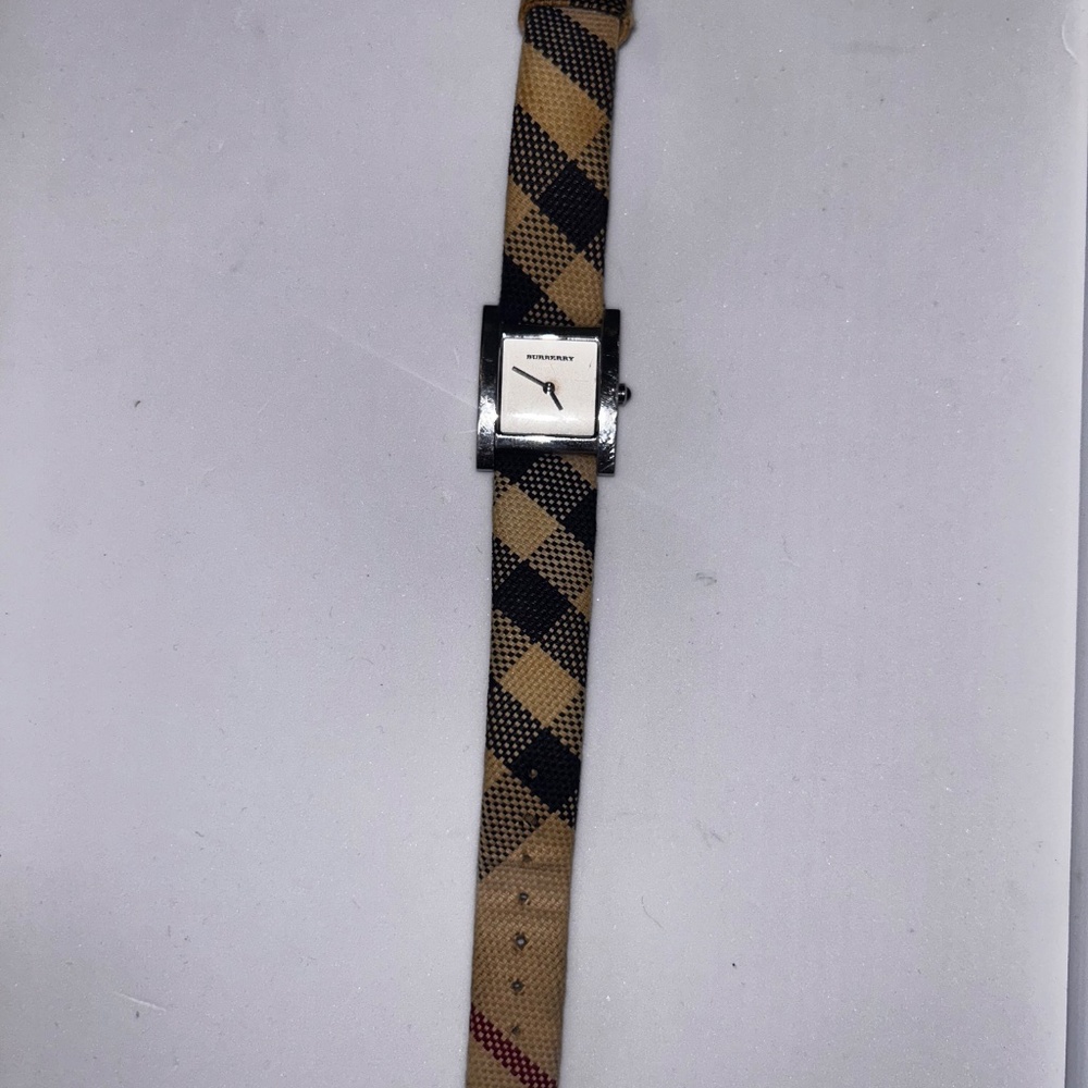 Plaid  Burberry Watch